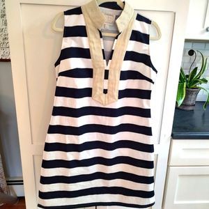 Sail to Sable Stripe Tunic Dress